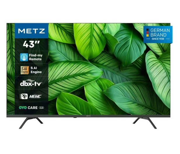 Metz 43MUF7000Z 43" Ultra LED Google TV  Low Blue Light, Flicker - 1532475 - zdjęcie